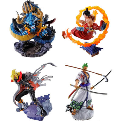 One Piece - Pack Figurines Petitrama Logbox Re Birth Wano Kuni Vol1