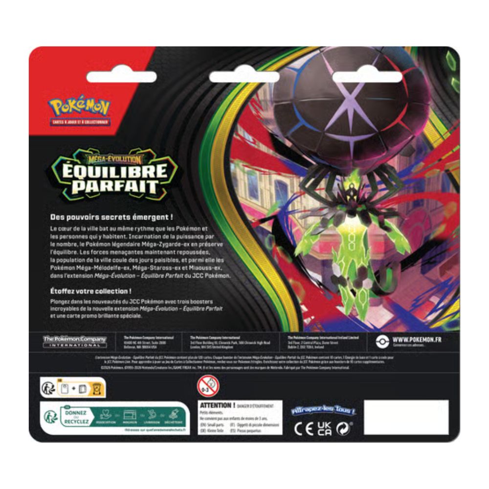 Pokémon – Tripack ME03 Équilibre Parfait