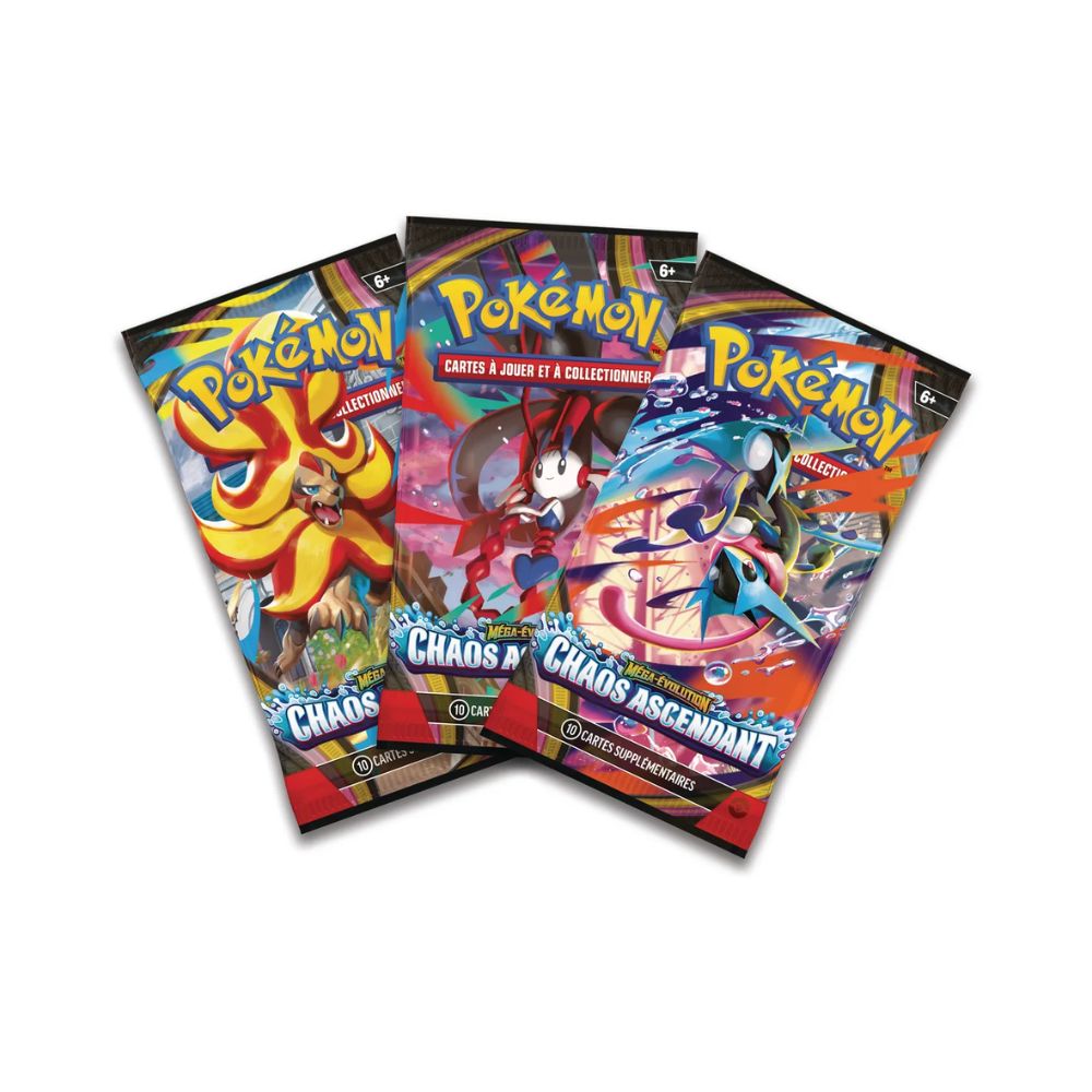 Pokémon – Tripack Reptincel ME04 Chaos Ascendant