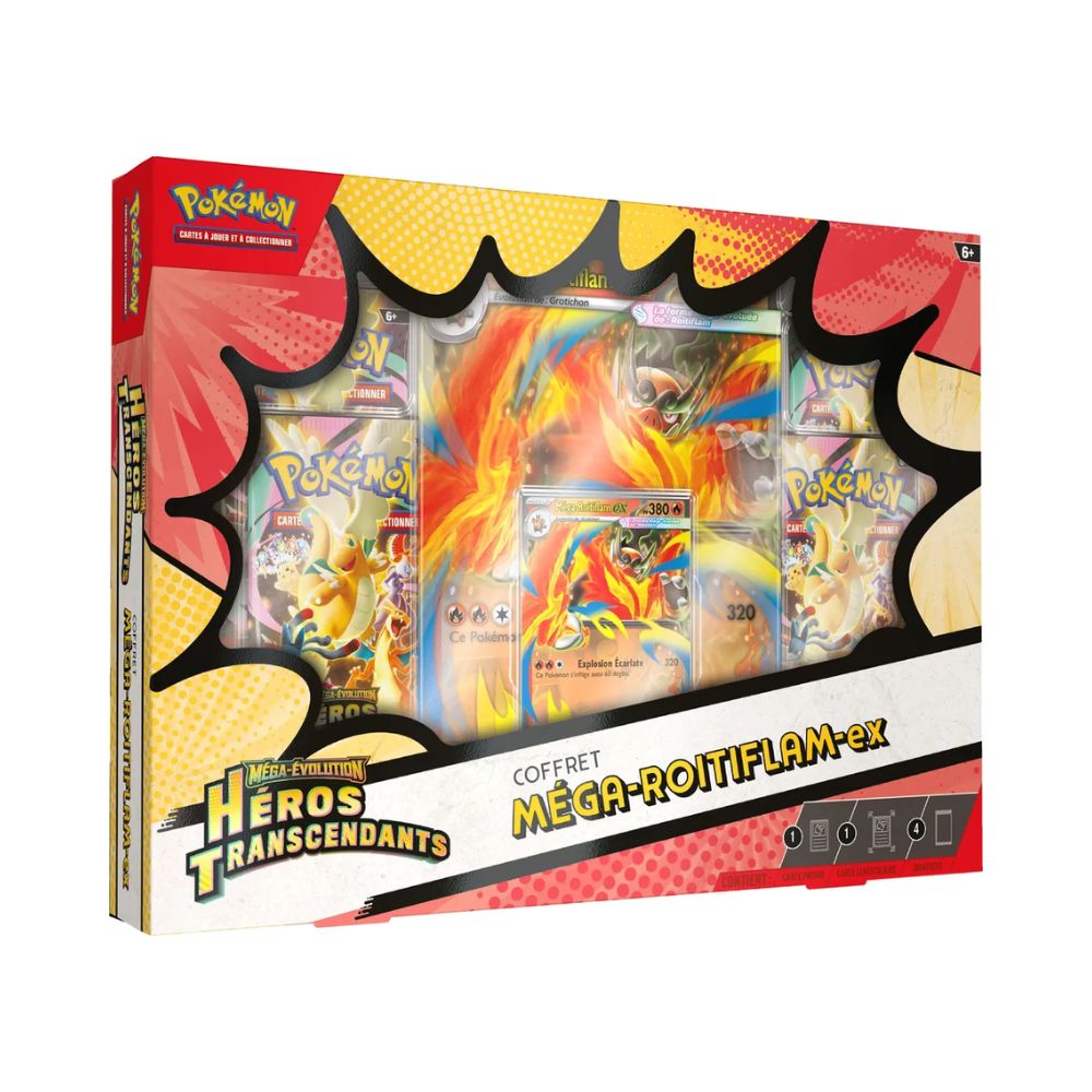 Pokémon - Coffret ex Méga-Évolution ME2.5 Héros Transcendants