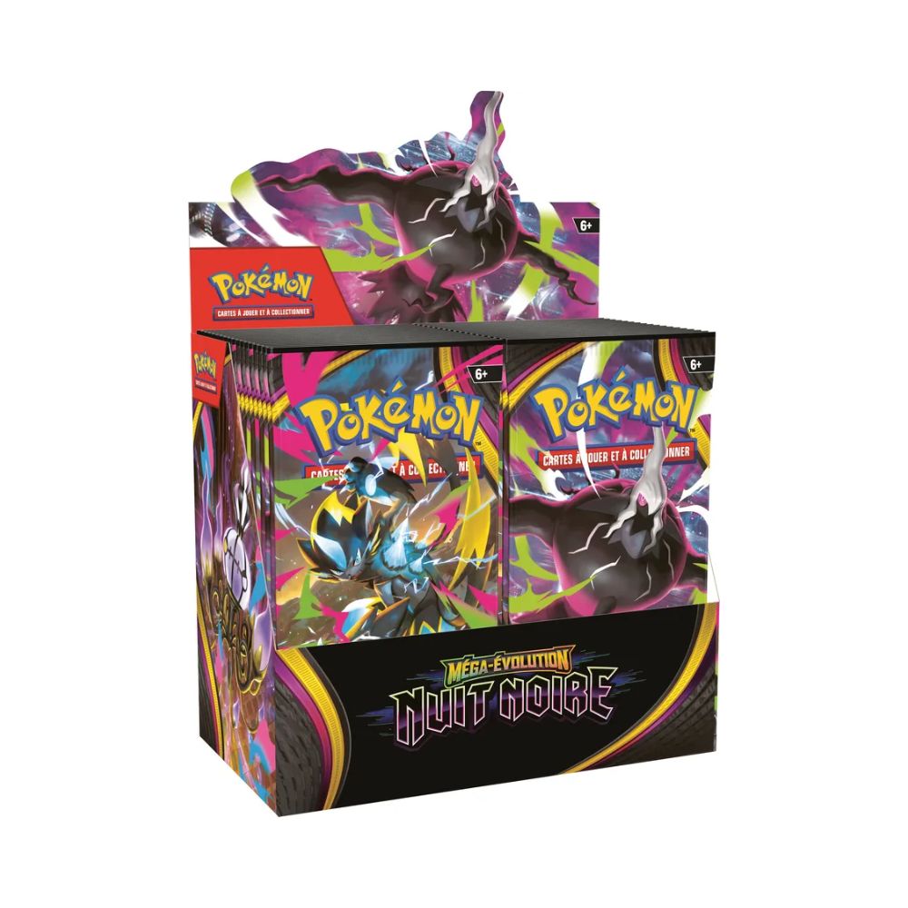Pokémon – Display 36 Boosters ME05 Nuit Noire