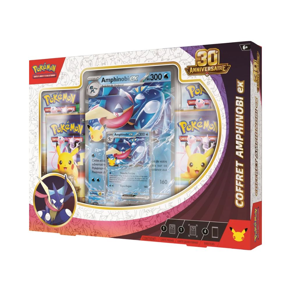 Pokémon - Coffret 30e Anniversaire Amphinobi-ex