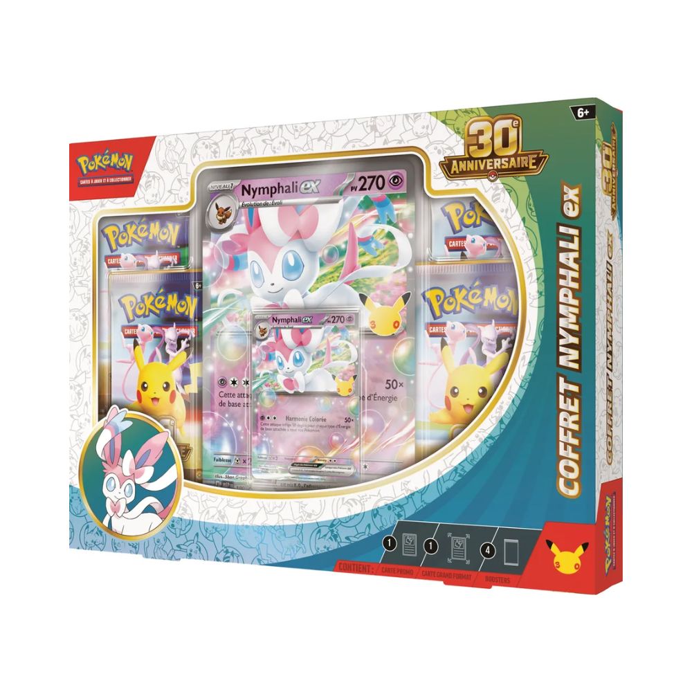 Pokémon - Coffret 30e Anniversaire Nymphali-ex