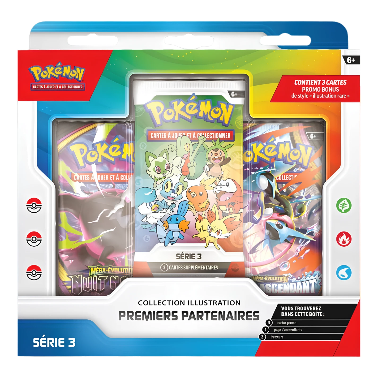 Pokémon – Coffret 30 Ans Collection Illustration Premier Partenaire Série 3