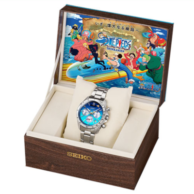One Piece - Watch Setouchi Blue SEIKO x One Piece Shinkansen