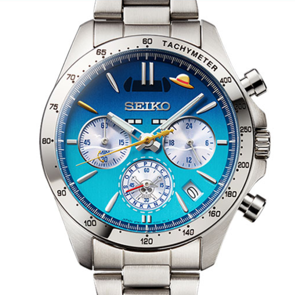 One Piece - Watch Setouchi Blue SEIKO x One Piece Shinkansen