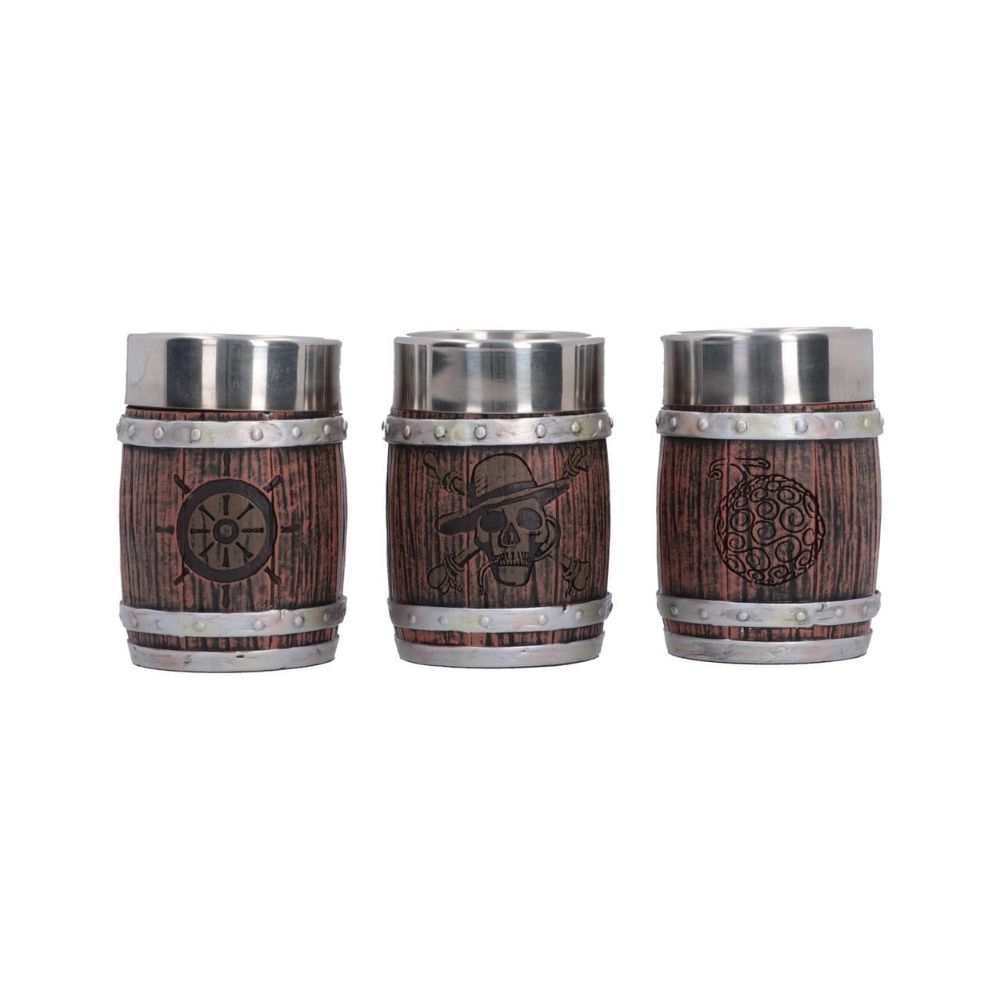 One Piece - Set de verres à shot Baril