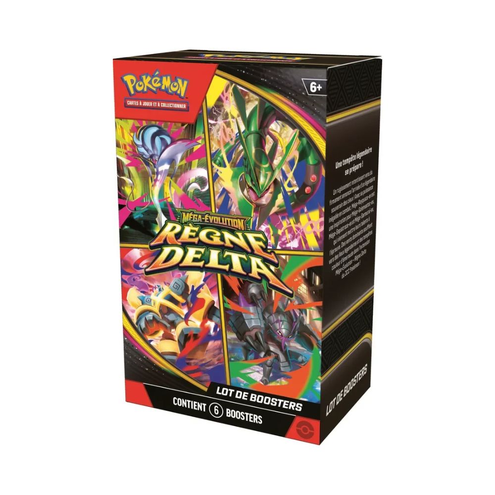 Pokémon - Bundle 6 Boosters ME06 Règne Delta